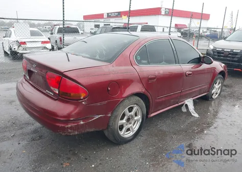 2001 Oldsmobile Alero Gls from USA, damaged, VIN 1G3NF52E31C142949